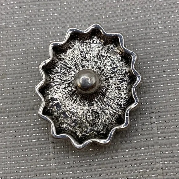 BLUE PLASTIC CAMEO - Snap Button Charm - 18mm/20mm - Picture 2 of 2